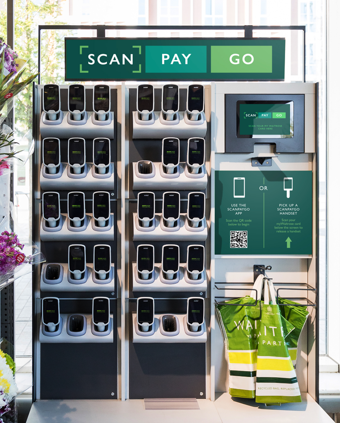Scan Pay Go in Waitrose